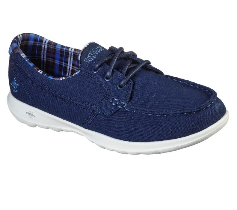 Skechers Gowalk Lite - Sea Fun - Womens Sneakers Navy [AU-BS7752]